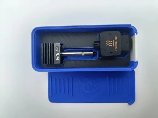 Boquilla H2 en su estuche abierto