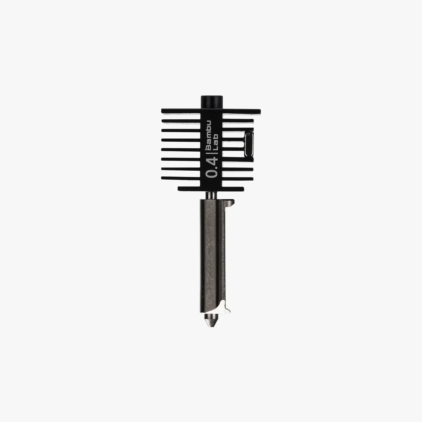 Los cuatro hotends de repuesto para Bambu Lab A1, en 0.2, 0.4, 0.6 y 0.8 mm